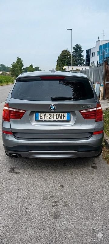 Usado BMW X3 Sport Line 190 CV (139 kW) 2015 Gris SUV