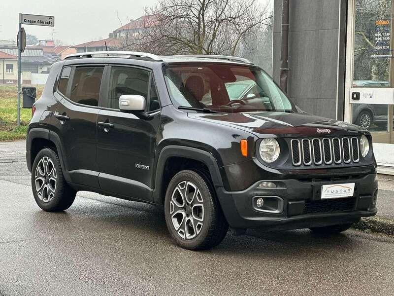 Usata Jeep Renegade Limited 140 CV (102 kW) 2015 Nero SUV