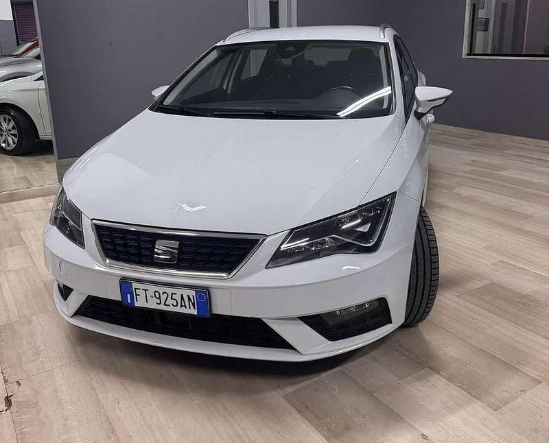 Usata Seat Leon ST FR 116 CV (85 kW) 2018 Bianco Station wagon