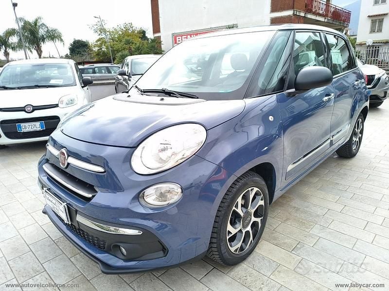 Usata Fiat 500L Business 95 CV (69 kW) 2019 Blu/azzurro Monovolume