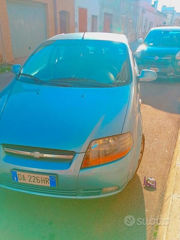 Usata Chevrolet Kalos 2006 Verde Berlina