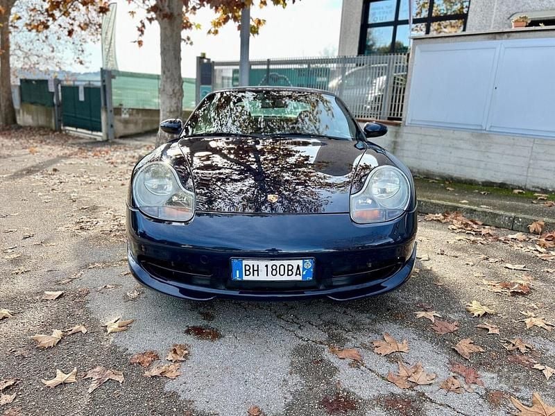 Usata Porsche 911 Carrera Cabriolet 300 CV (220 kW) 1999 Blu Cabrio