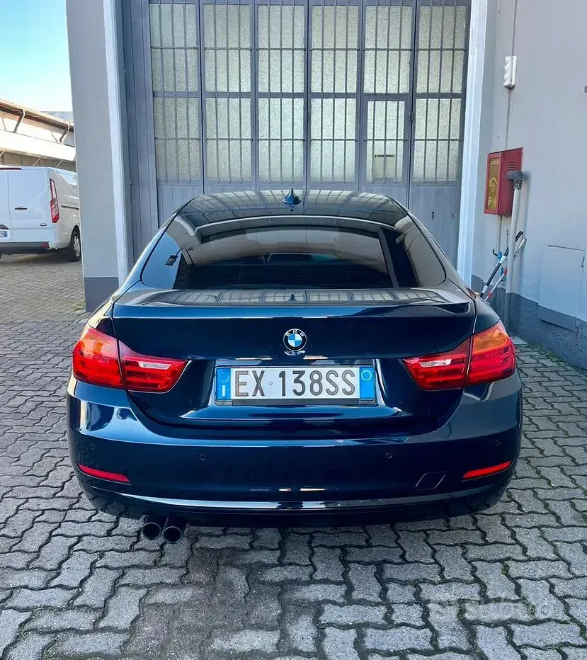 Usata BMW 430 Gran Coupé M Sport 258 CV (189 kW) 2014 Blu Coupé