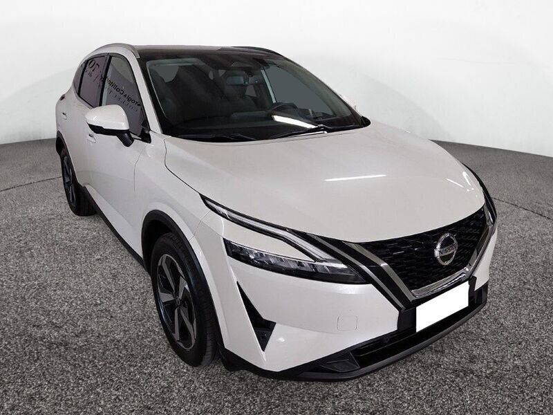 Bianco Usata 2021 Nissan Qashqai N-Connecta SUV | 20.800 € (Buon prezzo) - Immagine 1/4