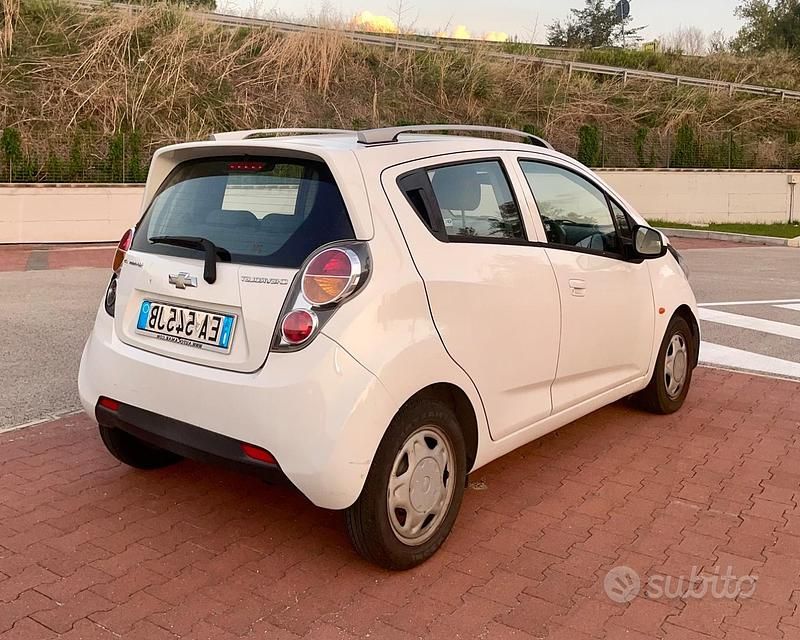 Usata Chevrolet Spark 2010 Bianco Utilitaria