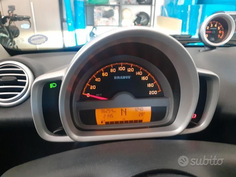 Usata Smart ForTwo Coupé Brabus 102 CV (75 kW) 2011 Nero Coupé