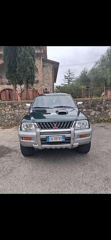 Usata Mitsubishi L200 116 CV (85 kW) 2002 Verde Pick-up