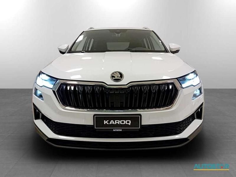 Nuova Skoda Karoq Style 150 CV (110 kW) 2025 Bianco luna metallizzato SUV