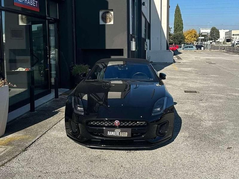 Usata Jaguar F-Type R-Dynamic 300 CV (220 kW) 2018 Nero Cabrio