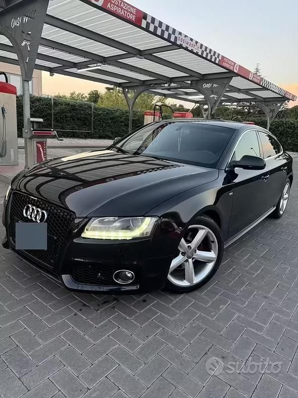 Usata Audi A5 S-Line 143 CV (105 kW) 2011 Nero Coupé