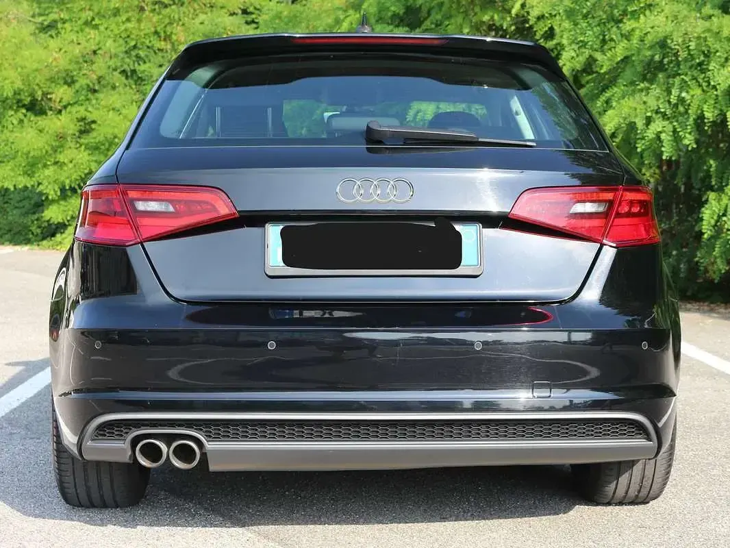 Usata Audi A3 S-Line 150 CV (110 kW) 2015 Nero Berlina