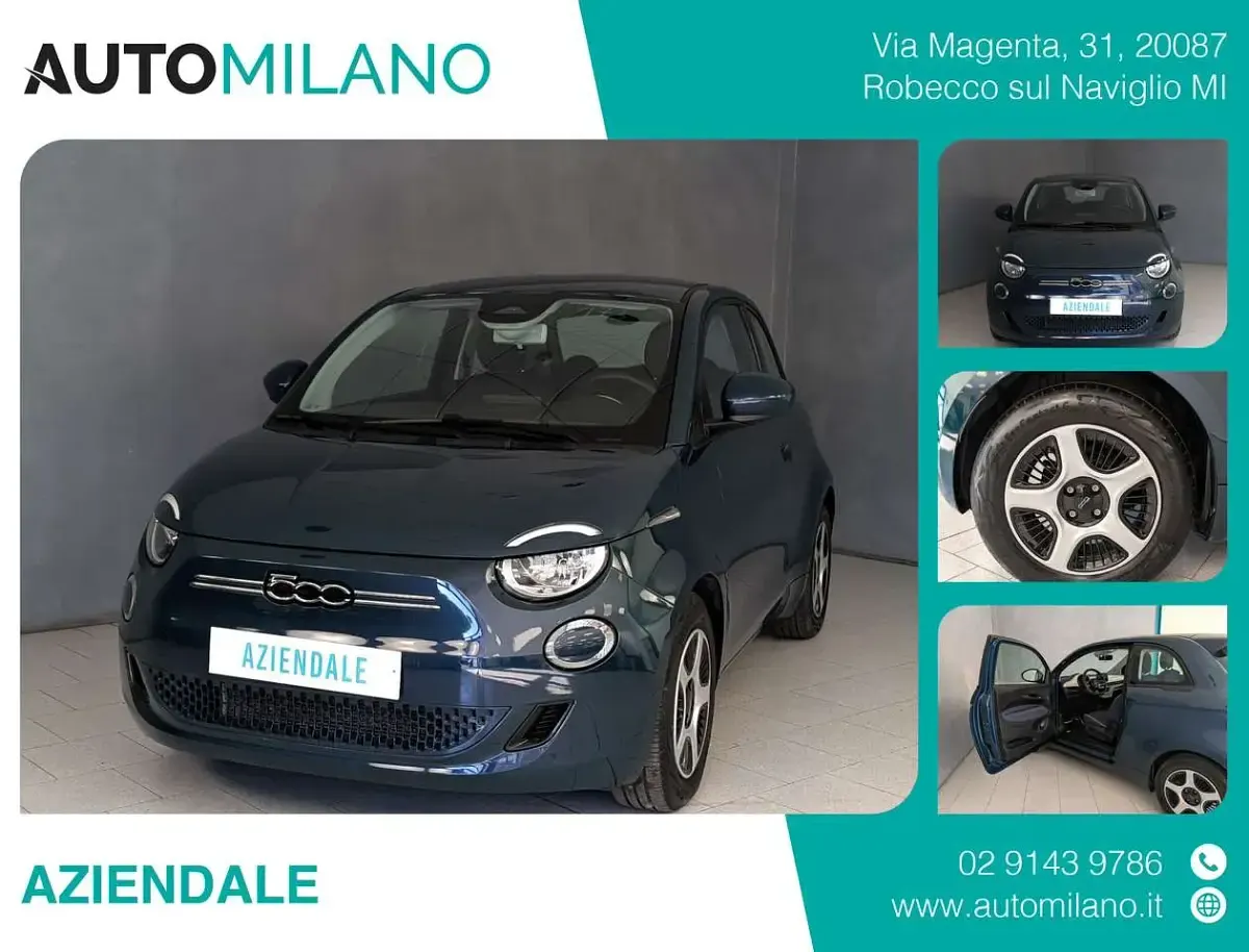 Usata Fiat 500e Action 94 kW (129 CV) 2022 Berlina