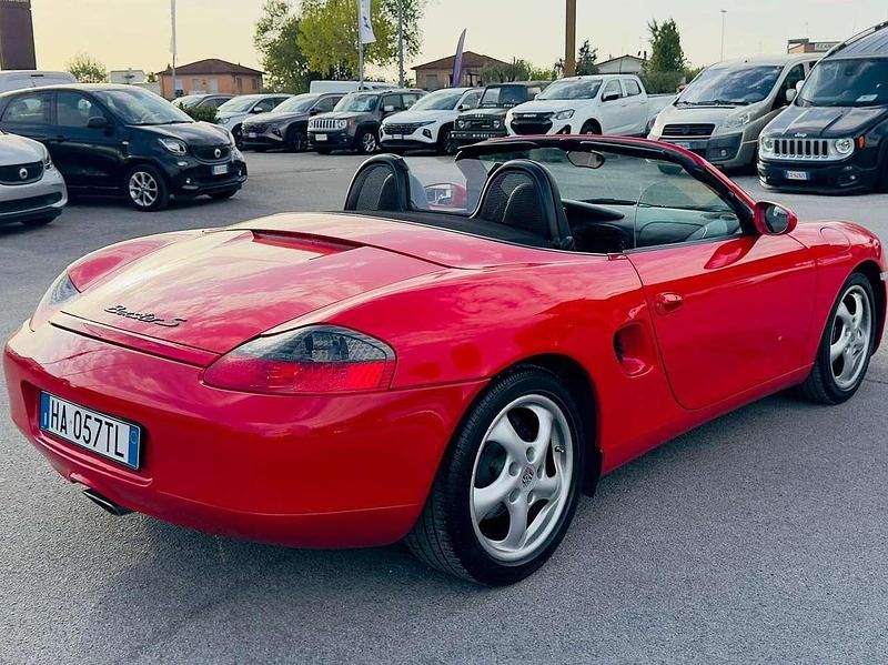 Usata Porsche Boxster 204 CV (150 kW) 1997 Rosso Cabrio