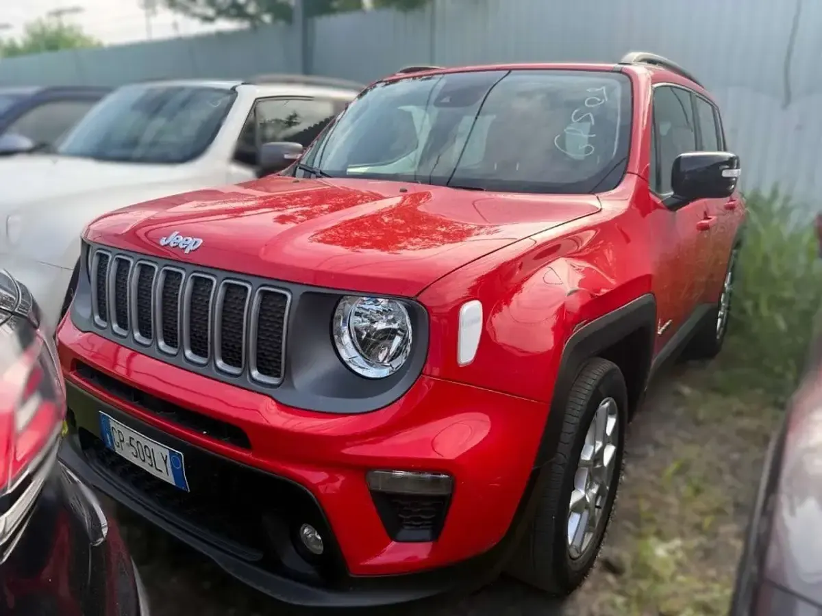 Usata Jeep Renegade Limited 131 CV (96 kW) 2023 Rosso SUV