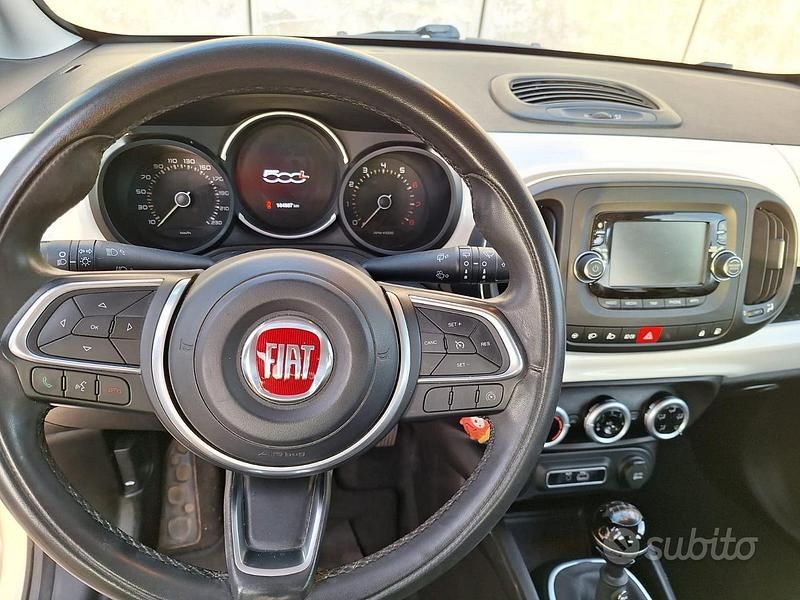 Usata Fiat 500L Pop Star 120 CV (88 kW) 2018 Bianco Monovolume