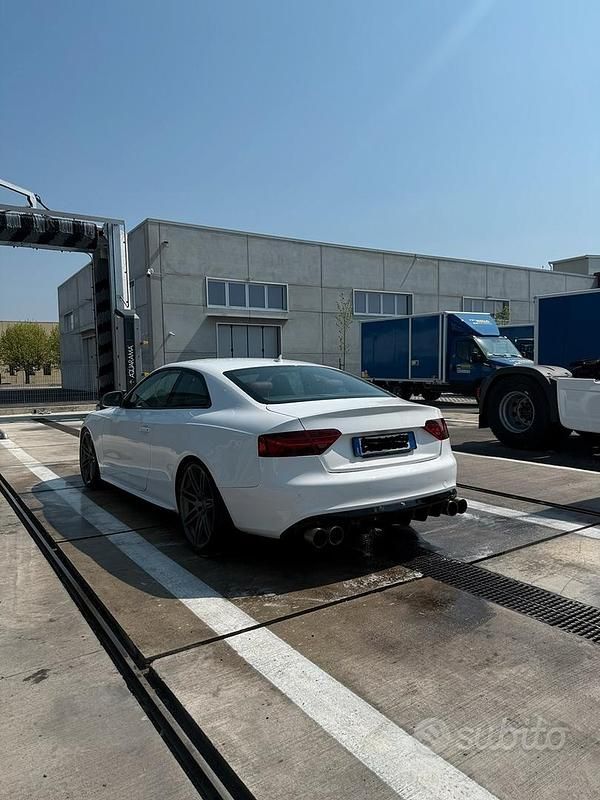 Usata Audi S5 Design 380 CV (279 kW) 2008 Bianco Coupé