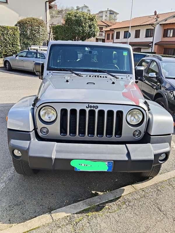 Usata Jeep Wrangler Unlimited 200 CV (147 kW) 2018 Grigio SUV