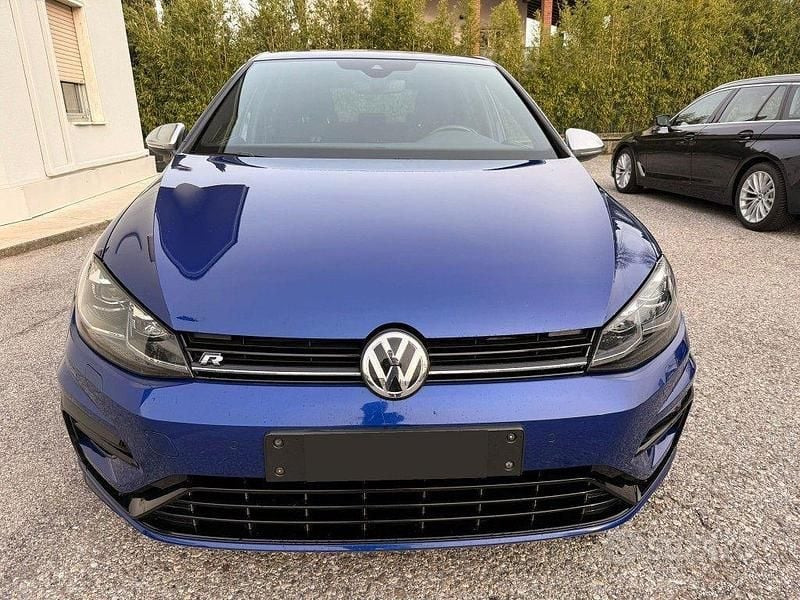 Usata VW Golf VII R 310 CV (228 kW) 2017 Blu Berlina