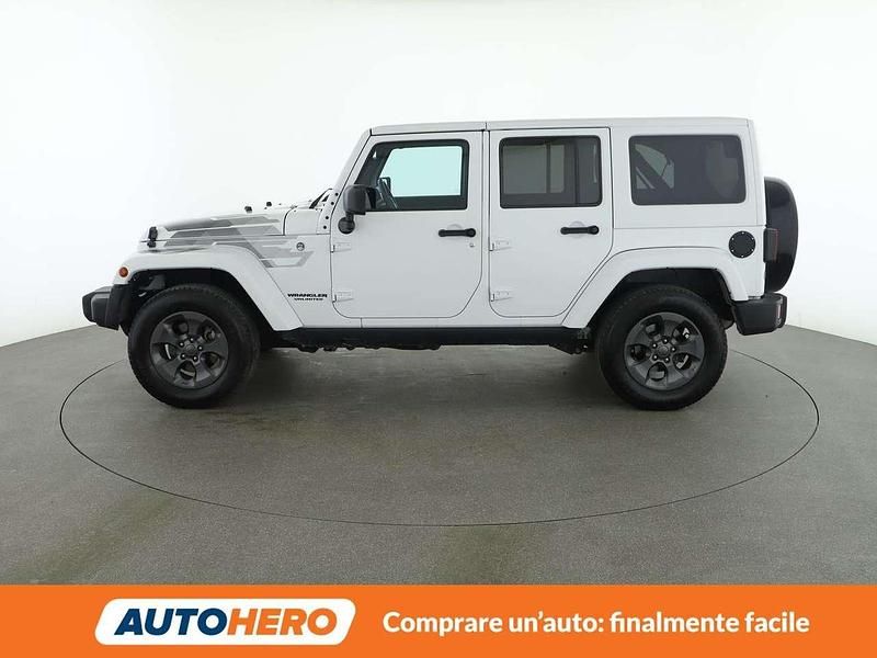 Usata Jeep Wrangler Sahara 200 CV (147 kW) 2019 Bianco SUV
