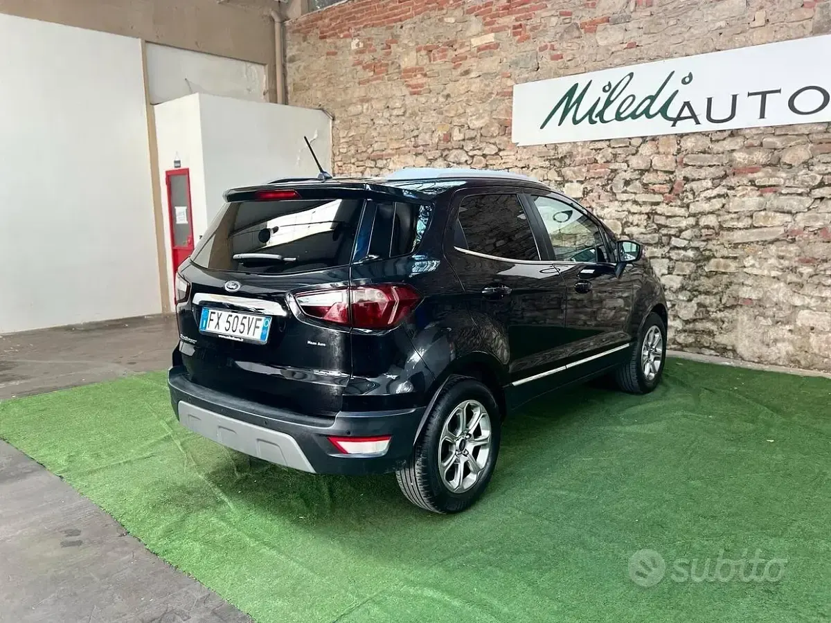 Usata Ford Ecosport Titanium 125 CV (91 kW) 2019 Nero SUV
