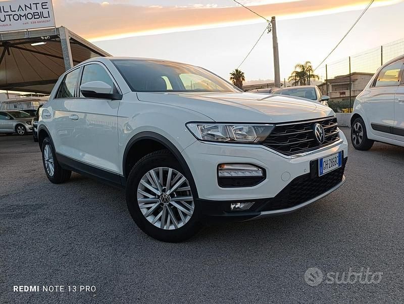 Usata VW T-Roc Advance 150 CV (110 kW) 2021 Bianco SUV