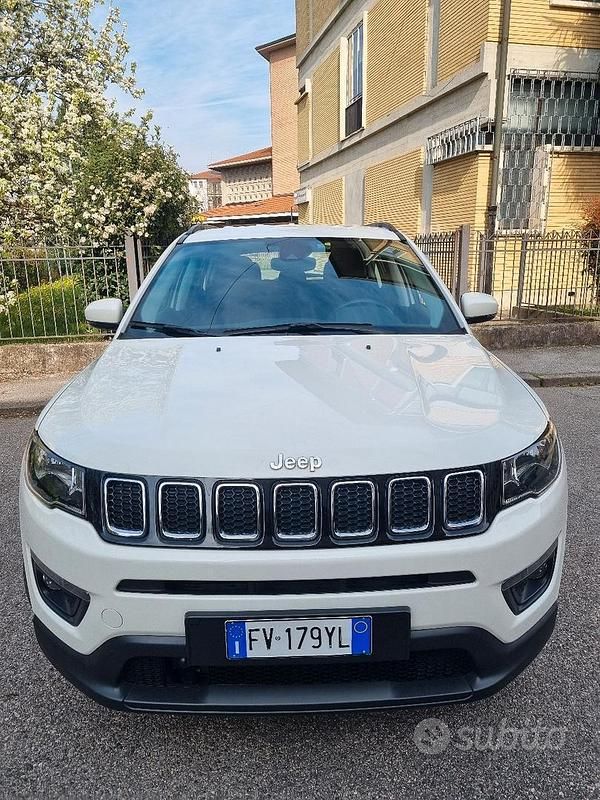 Usata Jeep Compass Longitude 120 CV (88 kW) 2019 Bianco SUV