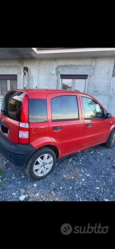 Usata Fiat Panda 2008 Rosso Furgone