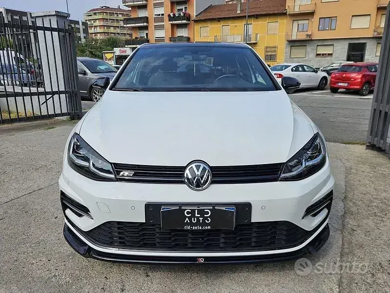 Usata VW Golf VII R-line 2017 Bianco Berlina