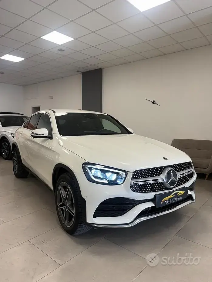 Usata Mercedes GLC300 Premium Plus 245 CV (180 kW) 2021 Bianco SUV
