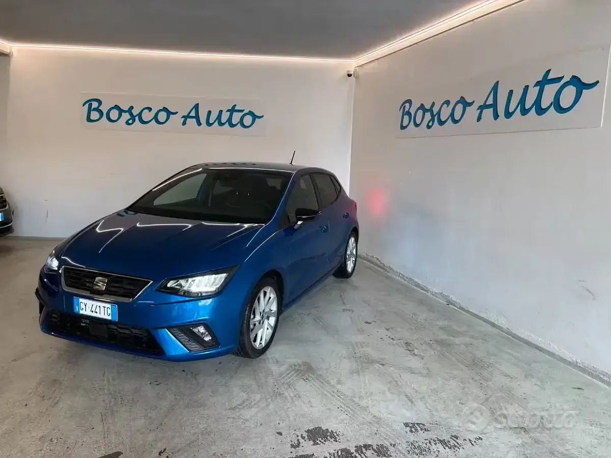 Usata Seat Ibiza FR 95 CV (69 kW) 2025 Bluazzurro Utilitaria