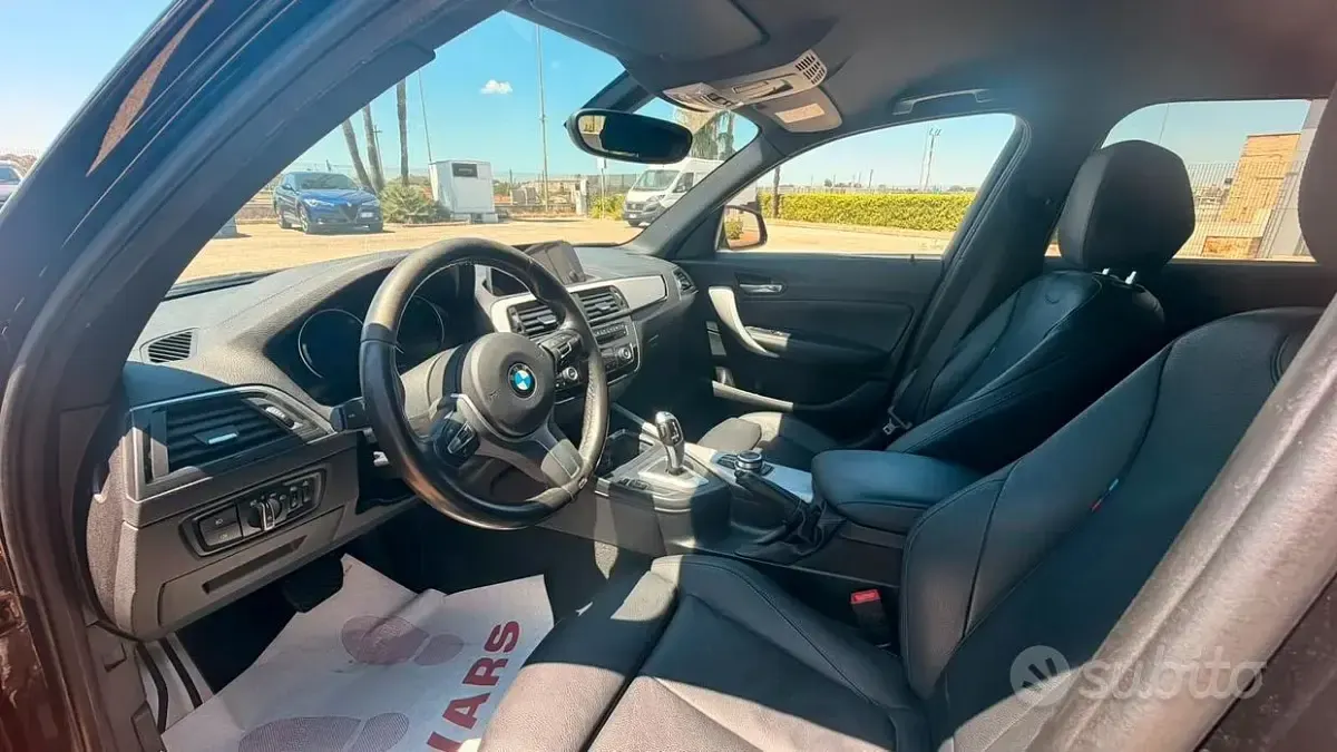 Usata BMW 118 150 CV (110 kW) 2019 Nero Berlina