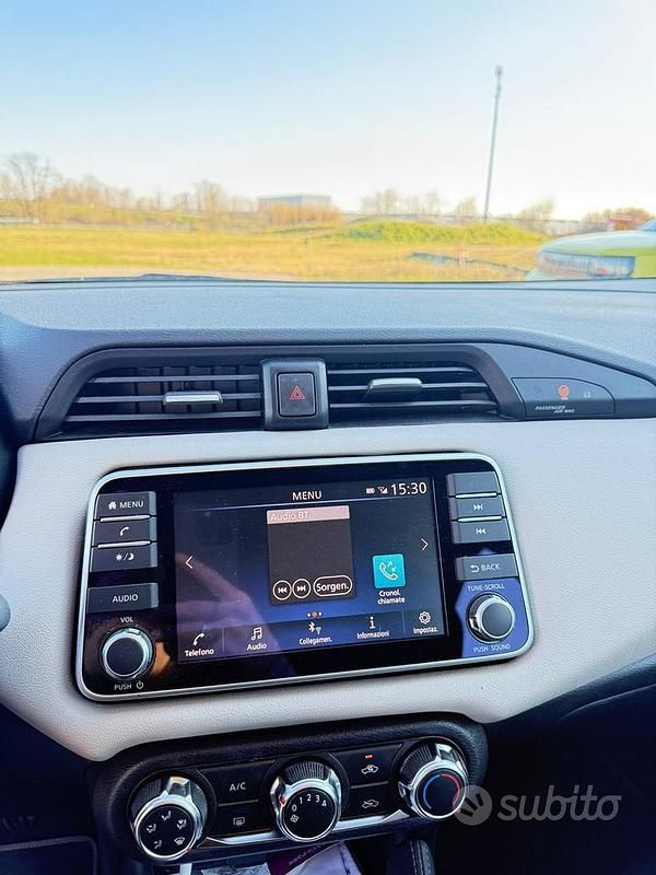 Usata Nissan Micra 2021 Nero Utilitaria