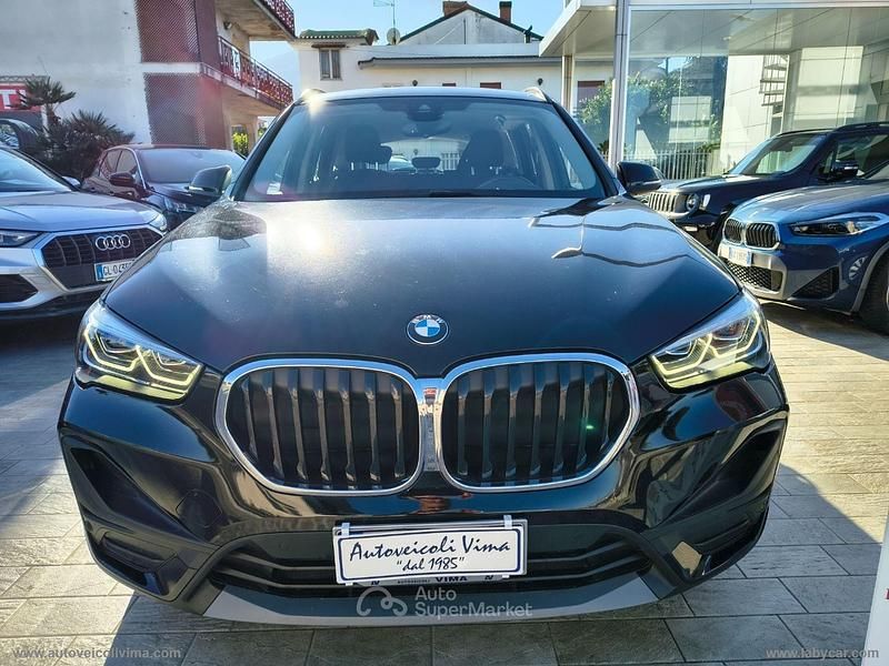 Usata BMW X1 Advantage 150 CV (110 kW) 2021 Nero SUV