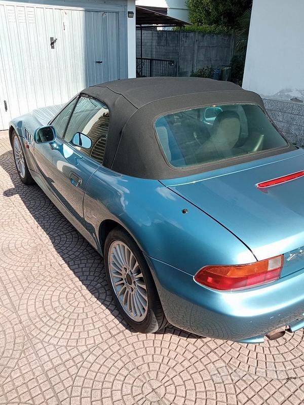 Usata BMW Z3 116 CV (85 kW) 1997 Blu Cabrio