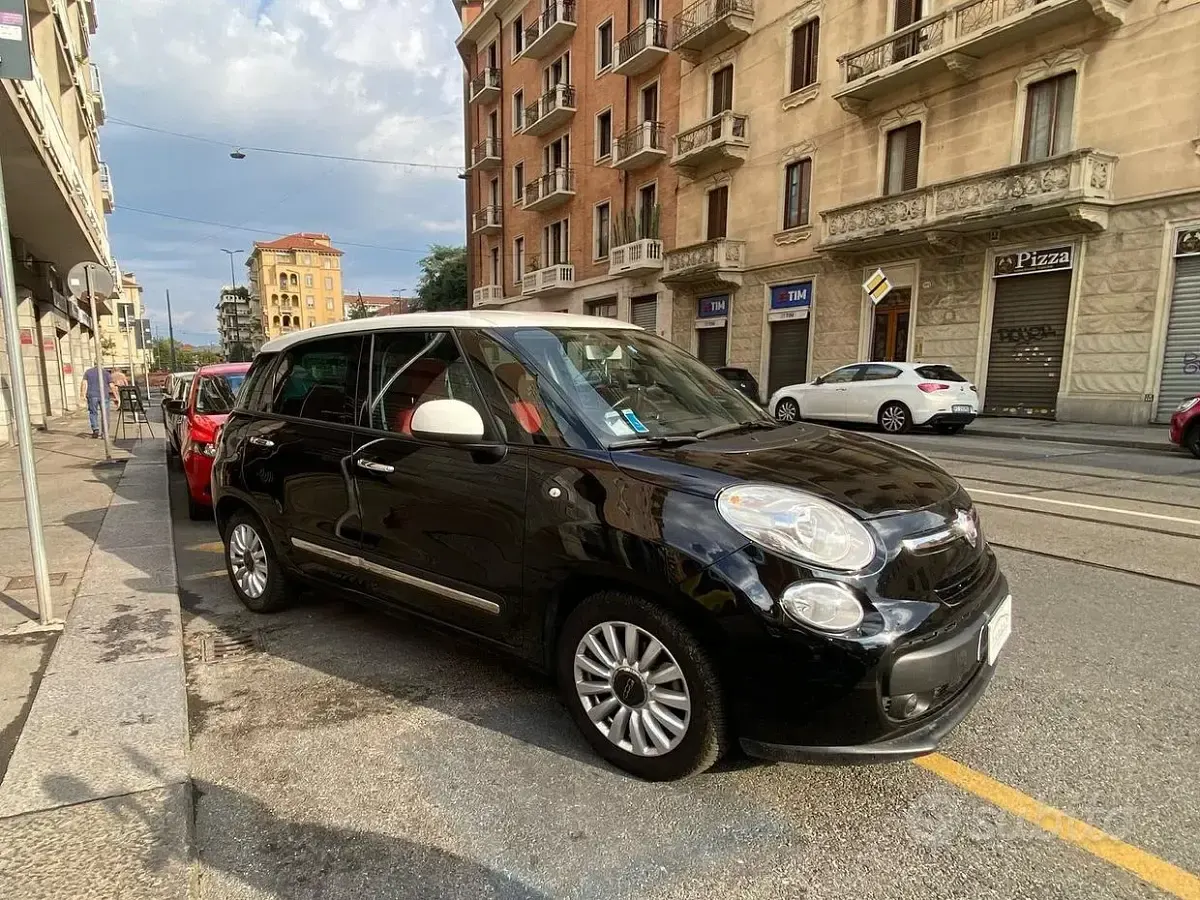 Usata Fiat 500L Pop Star 84 CV (61 kW) 2015 Nero Monovolume