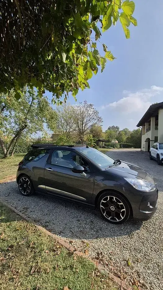 Usata DS Automobiles DS3 82 CV (60 kW) 2013 Grigio Cabrio