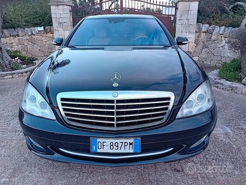 Usata Mercedes S320 Avantgarde 235 CV (172 kW) 2007 Nero Berlina