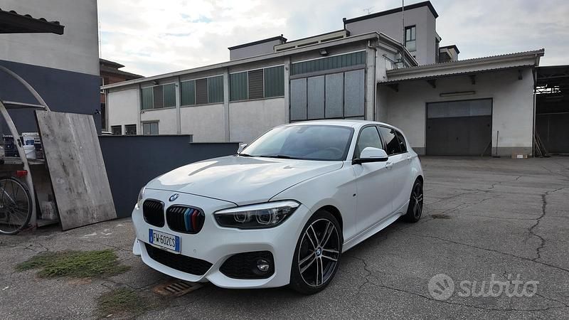 Usata BMW 114 M Sport 95 CV (69 kW) 2019 Bianco Utilitaria