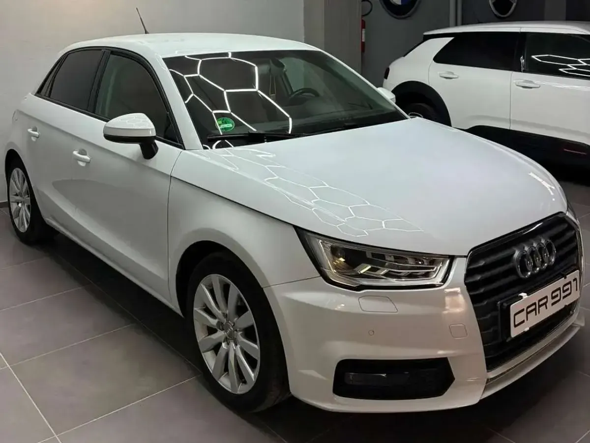 Usata Audi A1 S-Line 90 CV (66 kW) 2018 Bianco Berlina