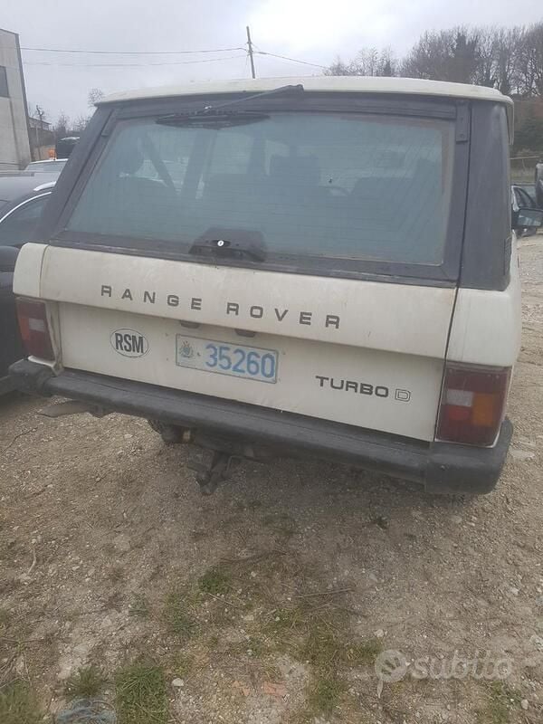 Usata Land Rover Range Rover 106 CV (77 kW) 1989 Bianco SUV