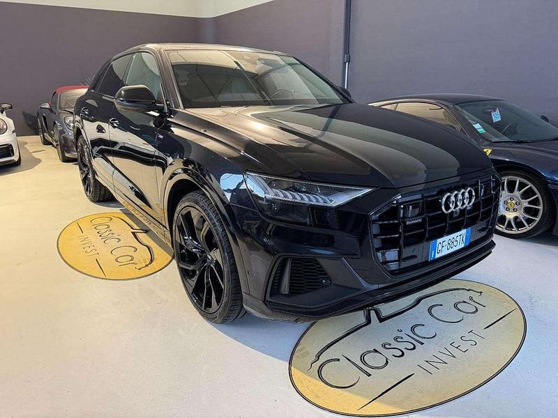 Usata Audi Q8 S-Line 340 CV (250 kW) 2021 Nero SUV