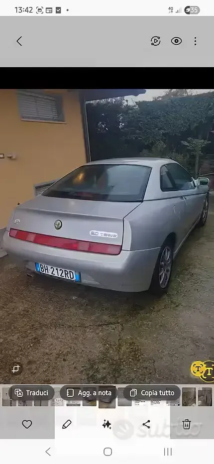 Occasion Alfa Romeo GTV 150 ch (110 kW) 2000 Gris Coupé