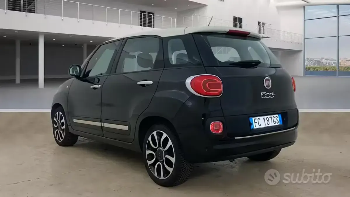 Usata Fiat 500L Lounge 95 CV (69 kW) 2016 Nero Monovolume