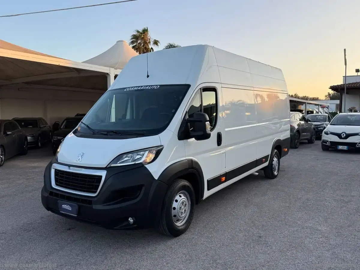 Usata Peugeot Boxer 163 CV (119 kW) 2018 Bianco Furgone