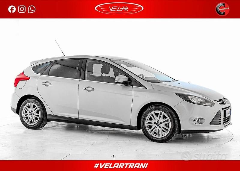 Usata Ford Focus Titanium 95 CV (69 kW) 2012 Grigio Berlina