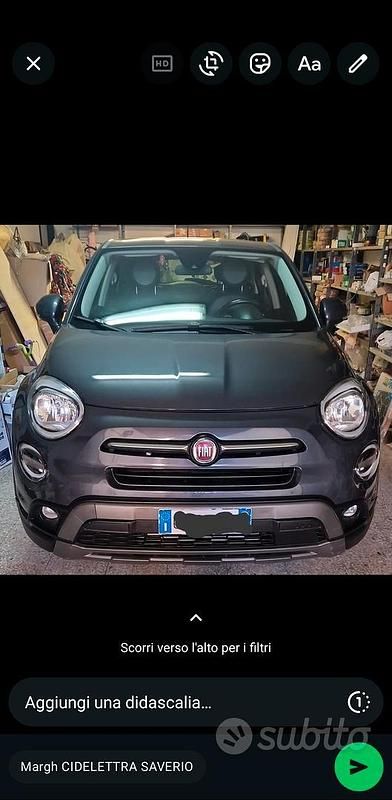 Usata Fiat 500X 120 CV (88 kW) 2020 Grigio SUV