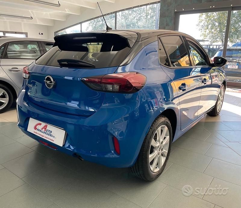 Usata Opel Corsa Edition 75 CV (55 kW) 2021 Blu Berlina