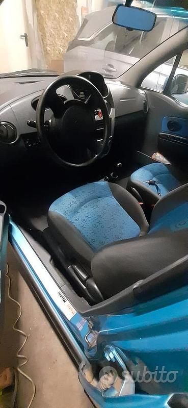 Usata Chevrolet Matiz 51 CV (37 kW) 2008 Blu Utilitaria