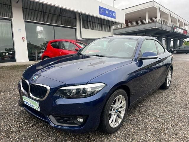 Usata BMW 218 Advantage 136 CV (100 kW) 2018 Blu Coupé