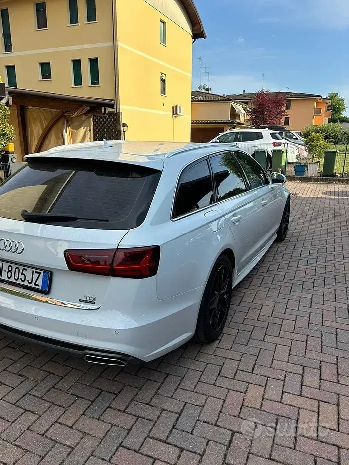Usata Audi A6 S-Line 190 CV (139 kW) 2018 Bianco Station wagon